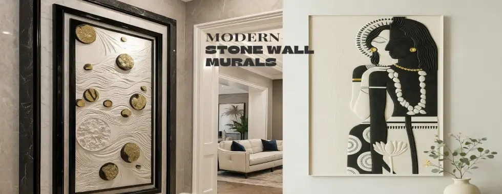 Natural stone wall mural manufacturer in India